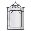 Tracey Boyd Blue Pagoda Wall Mirror, 24x38 -Luxeframe Shop tracey boyd blue pagoda wall mirror 24x38 1