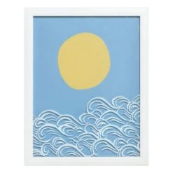 Tracey Boyd Framed Sun Wall Art, 11x14