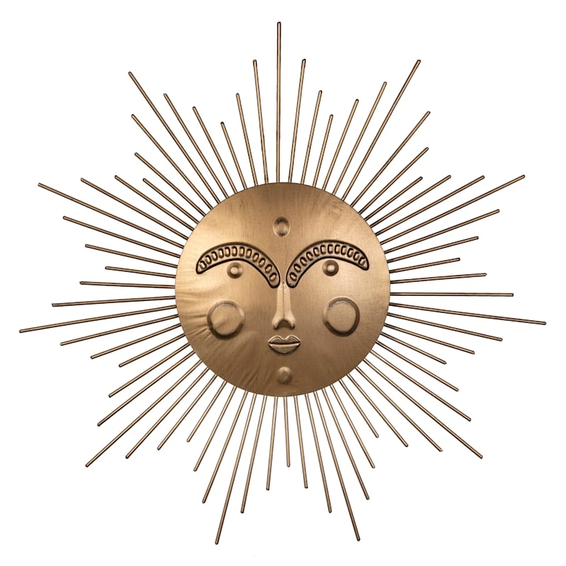 Tracey Boyd Metal Sun Burst Wall Decor, 20" 1 Tracey Boyd Metal Sun Burst Wall Decor, 20"