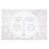 Tracey Boyd White Metal Sun Face Wall Decor, 20x30 -Luxeframe Shop tracey boyd white metal sun face wall decor 20x30 1