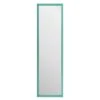 Turquoise Ornate Leaner Mirror, 14x50 -Luxeframe Shop turquoise ornate leaner mirror 14x50 1
