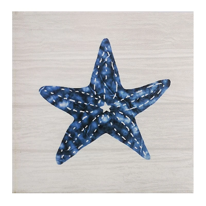 Ty Pennington 3-Piece Seashell Canvas Wall Art, 6" 2 Ty Pennington 3-Piece Seashell Canvas Wall Art, 6" - Image 2