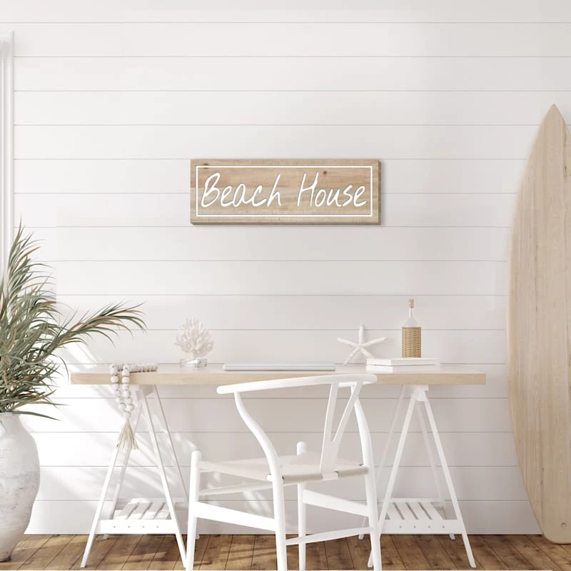 Ty Pennington Beach House Wall Sign, 36x12 2 Ty Pennington Beach House Wall Sign, 36x12 - Image 2
