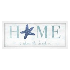 Ty Pennington Framed Home Wall Sign, 21x9