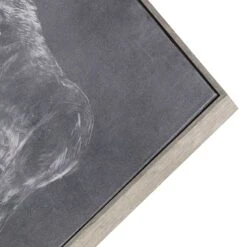 Ty Pennington Framed Moose Sketch Canvas Wall Art, 20x16 -Luxeframe Shop ty pennington framed moose sketch canvas wall art 20x16 7