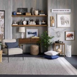 Ty Pennington Glass Framed Bison Print Wall Art, 26" -Luxeframe Shop ty pennington glass framed bison print wall art 26 3