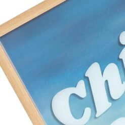 Ty Pennington Glass Framed Chill Out Print Wall Art, 11x14 -Luxeframe Shop ty pennington glass framed chill out print wall art 11x14 6