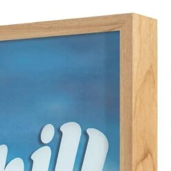 Ty Pennington Glass Framed Chill Out Print Wall Art, 11x14 -Luxeframe Shop ty pennington glass framed chill out print wall art 11x14 7