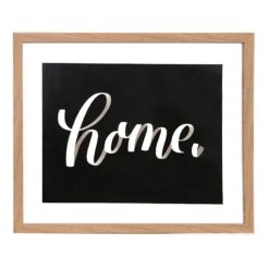 Ty Pennington Glass Framed Home Print Wall Sign, 16x20
