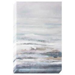 Ty Pennington Morning Fog Canvas Wall Art, 24x36