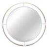 Ty Pennington Rope Framed Round Wall Mirror, 34" -Luxeframe Shop ty pennington rope framed round wall mirror 34