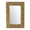 Ty Pennington Straw Framed Wall Mirror, 24x32