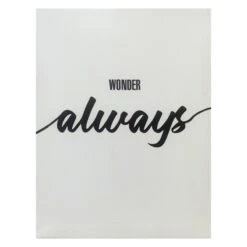 Ty Pennington Wonder Always Canvas Wall Art, 12x16