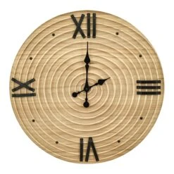 Ty Pennington Wooden Wall Clock, 24"