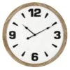 Ty Pennington Wooden Wall Clock, 28"