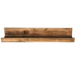 Vintage Wooden Ledge Wall Shelf, 36"