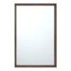 Warm Walnut Wall Mirror, 24x36