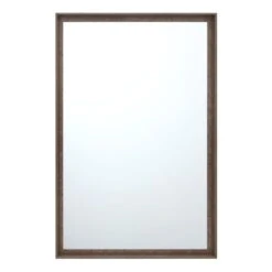 Warm Walnut Wall Mirror, 24x36
