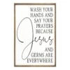 Wash Your Hands Wall Art, 24x36 -Luxeframe Shop wash your hands wall art 24x36 1