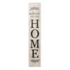 Welcome To Our Home Wooden Wall Sign, 12x63