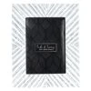 White & Black Tabletop Photo Frame, 5x7 -Luxeframe Shop white black tabletop photo frame 5x7 1