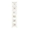 White Collage Ladder Frame, 12x63