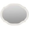 White Framed Accent Wall Mirror, 13x17 2 White Framed Accent Wall Mirror, 13x17 -Luxeframe Shop white framed accent wall mirror 13x17 1