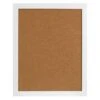 White Framed Utility Cork Board, 20x16 -Luxeframe Shop white framed utility cork board 20x16 1