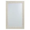 White & Gold Textured Wall Mirror, 24x36 -Luxeframe Shop white gold textured wall mirror 24x36 1