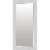 White Scalloped Edges Floor Mirror, 32x66 -Luxeframe Shop white scalloped edges floor mirror 32x66 1