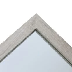 White Wood Frame Leaner Mirror, 24x58 -Luxeframe Shop white wood frame leaner mirror 24x58 3