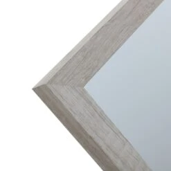 White Wood Frame Leaner Mirror, 24x58 -Luxeframe Shop white wood frame leaner mirror 24x58 4