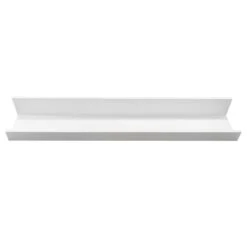White Wooden Photo Ledge, 36"