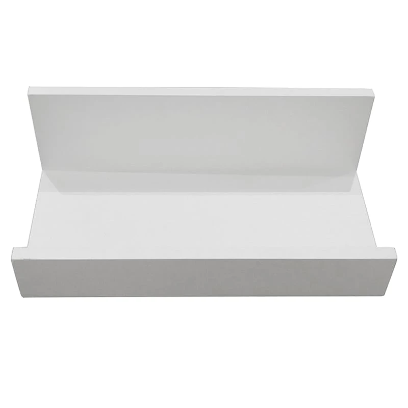 White Wooden Photo Wall Ledge, 12" 1 White Wooden Photo Wall Ledge, 12"