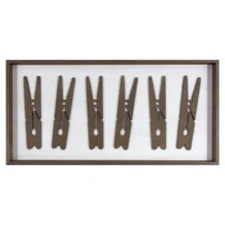 Wood Clothespin Art, 16x32