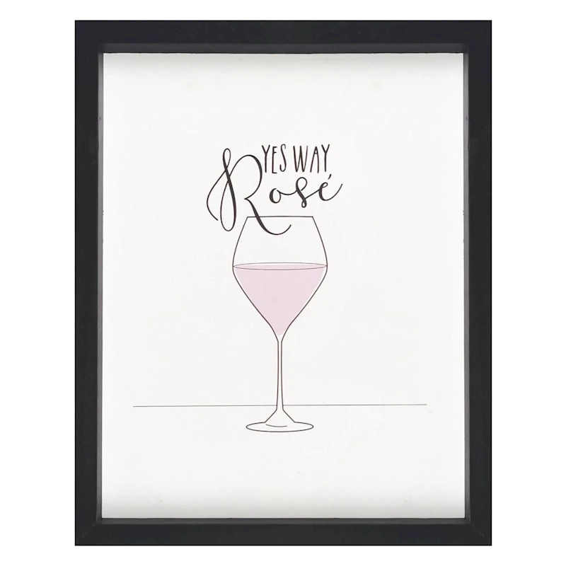 Yes Way Rose Framed Wall Decor, 11x14 1 Yes Way Rose Framed Wall Decor, 11x14