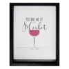 You Had Me At Merlot Framed Wall Art, 11x14 -Luxeframe Shop you had me at merlot framed wall art 11x14 1